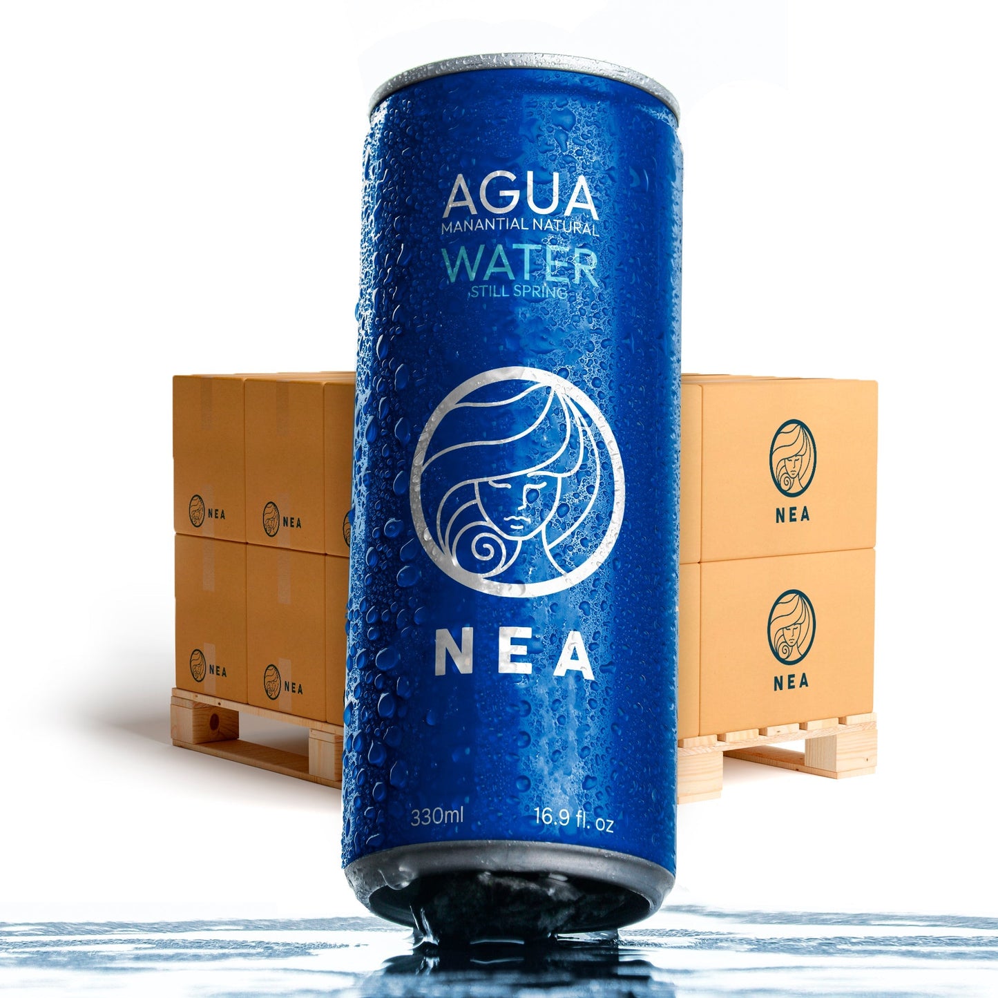 %agua en lata% % %agua nea% %lata de agua%