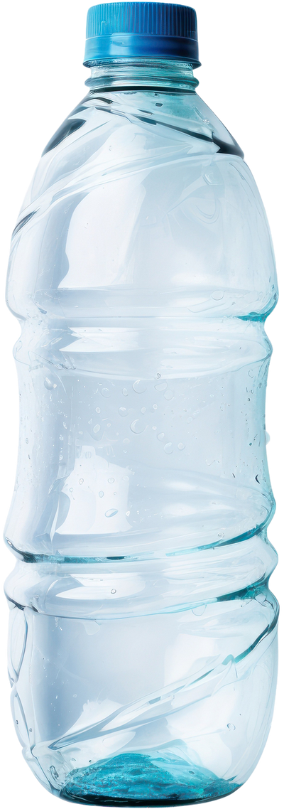 Botella de plástico genérica